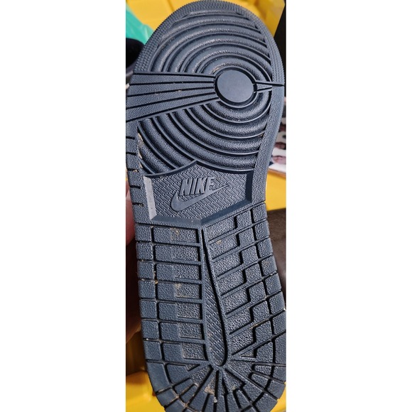 Air Jordan 1 Mid Men's Basketball Shoes Black White Armory Navy Size 10 OG‎ BOX - Picture 8 of 8